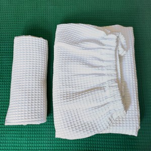 Zestaw do sauny kilt + ręcznik, Biały | LINENCHARM