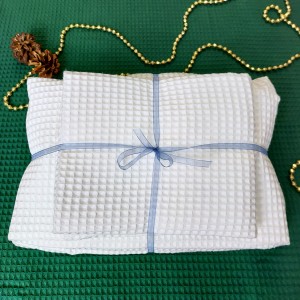 Zestaw do sauny kilt + ręcznik, Biały | LINENCHARM