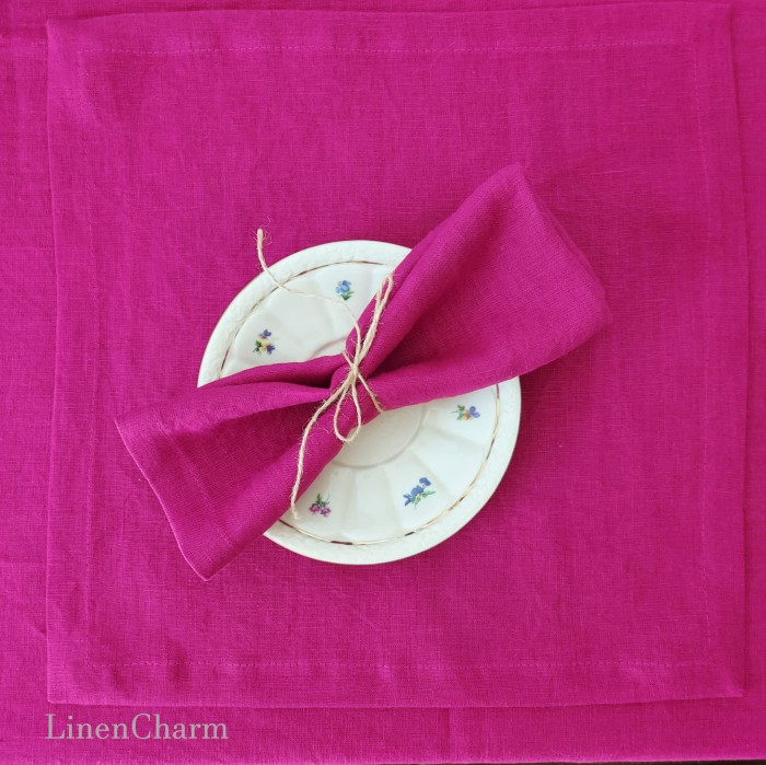 Serwetki lniane, serwetki na stół
