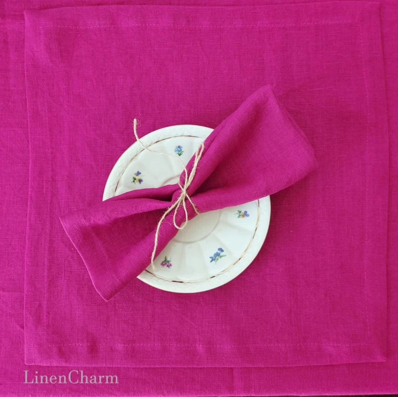 Serwetki lniane, serwetki na stół