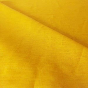 Len 100% Żółty Obrusowy szerokość 150cm, 250g/m2 | LINENCHARM