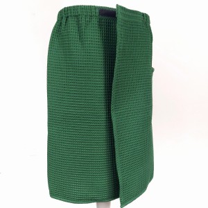Kilt do sauny, butelkowa zieleń