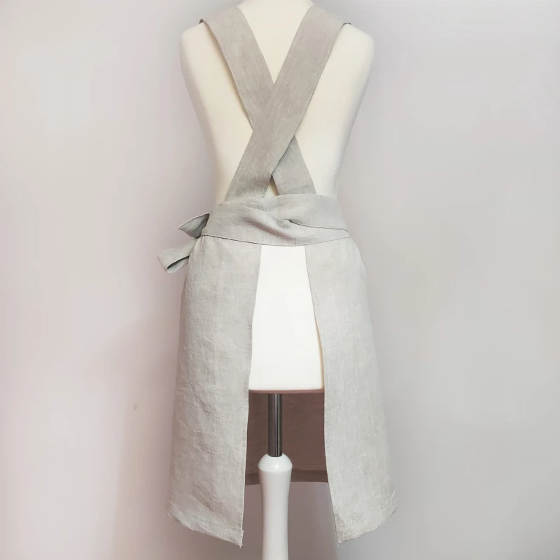 Lniana zapaska, fartuszek lniany