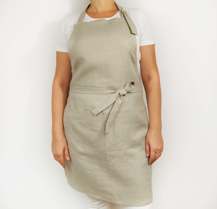 Fartuch lniany, fartuch kuchenny, fartuszek lniany