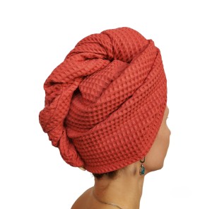 Zestaw na prezent dla niej, Pareo do sauny, ręcznik, turban na głowę