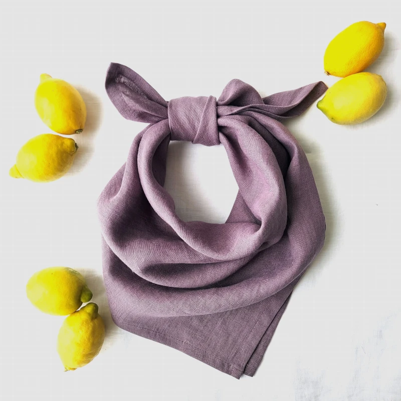 Bandana, chustka, lniana chustka