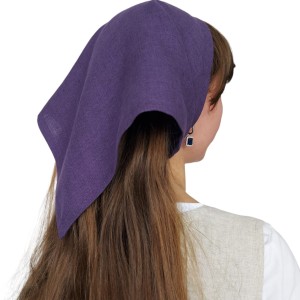 Bandana, chustka, lniana chustka