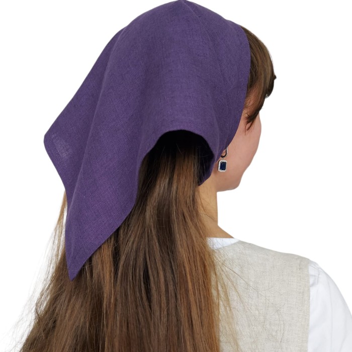 Bandana, chustka, lniana chustka