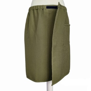 Męski kilt do sauny wafel bawełna