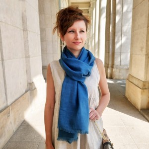 Lniany szal, Szalik Denim