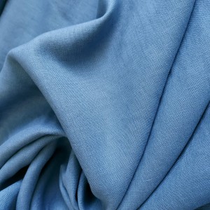 Tkanina lniana denim