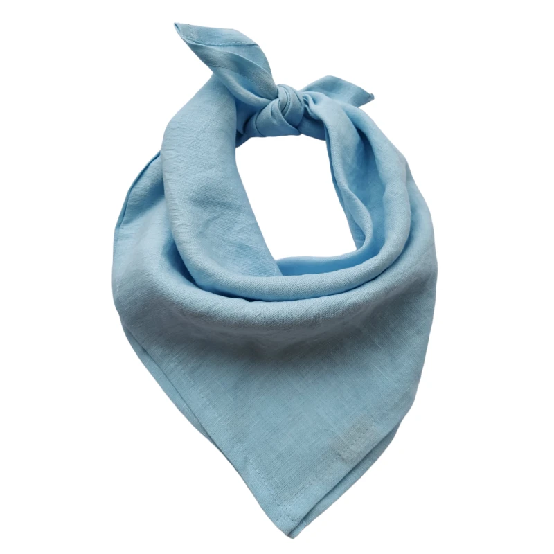 Niebieska chustka bandana