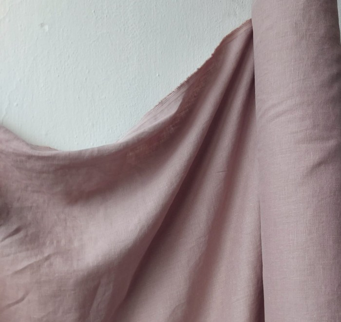 Len odzieżowy Dusty Lilac