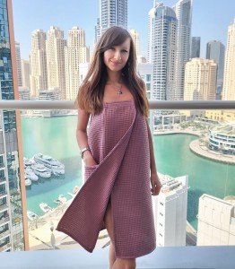 Pareo Pelerynka do Spa Sauny