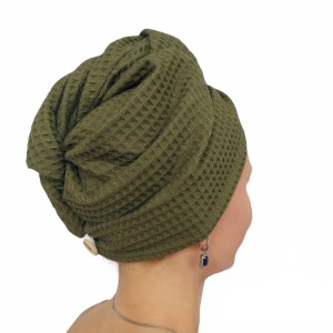 Ręcznik do włosów turban na głowę