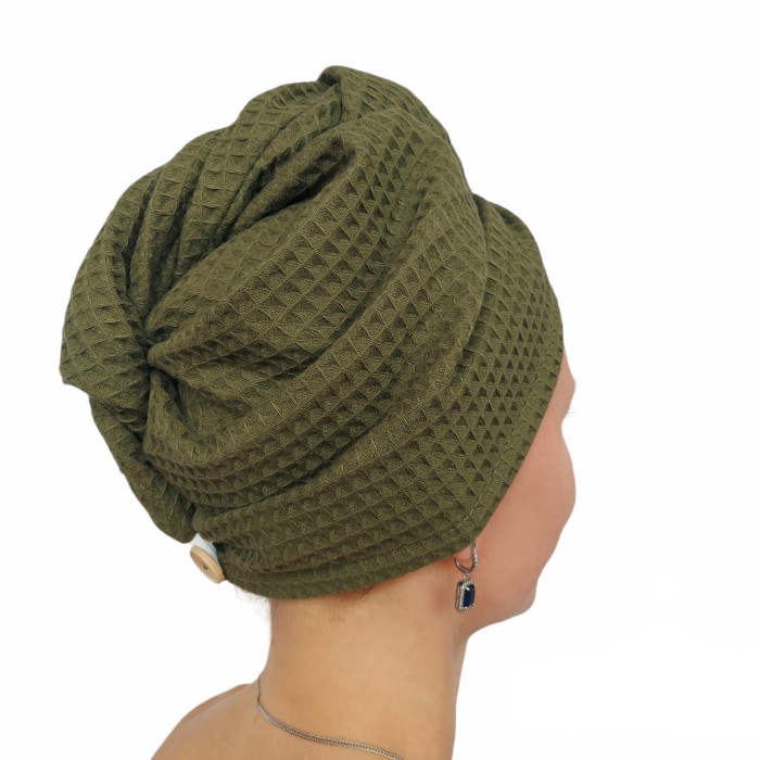 Ręcznik do włosów turban na głowę