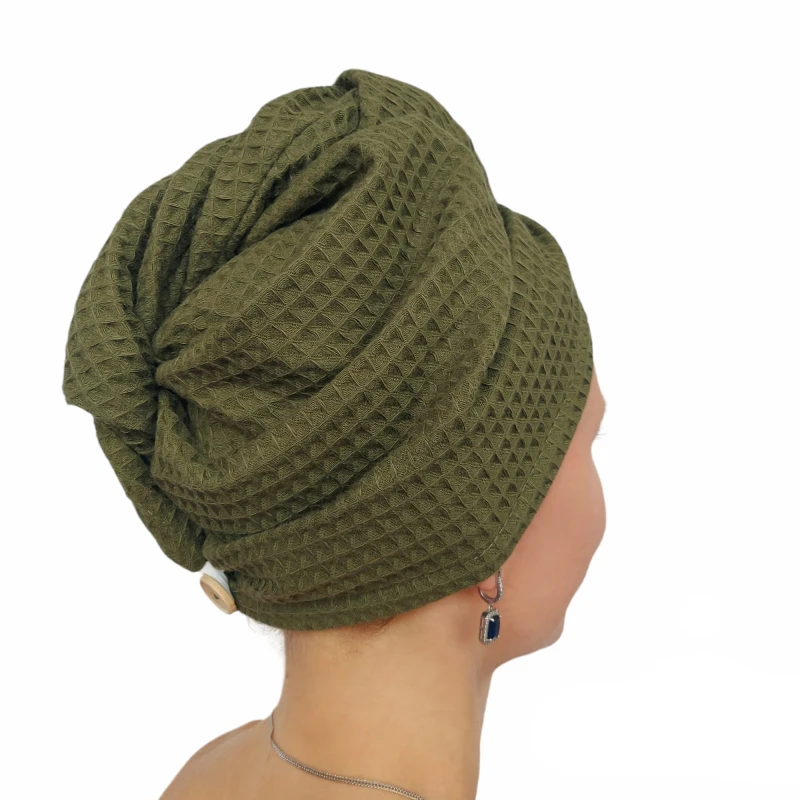 Ręcznik do włosów turban na głowę