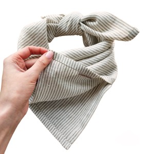 Bandana w  Beżowe Paski