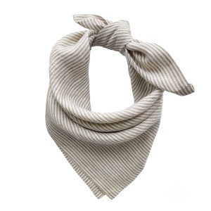 Bandana w  Beżowe Paski