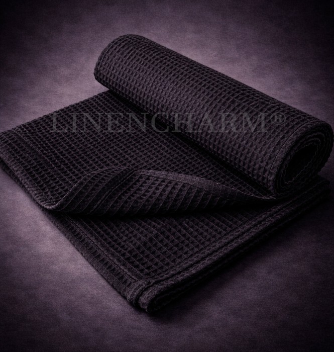 LC Black Bath Towel LinenCharm.jpg