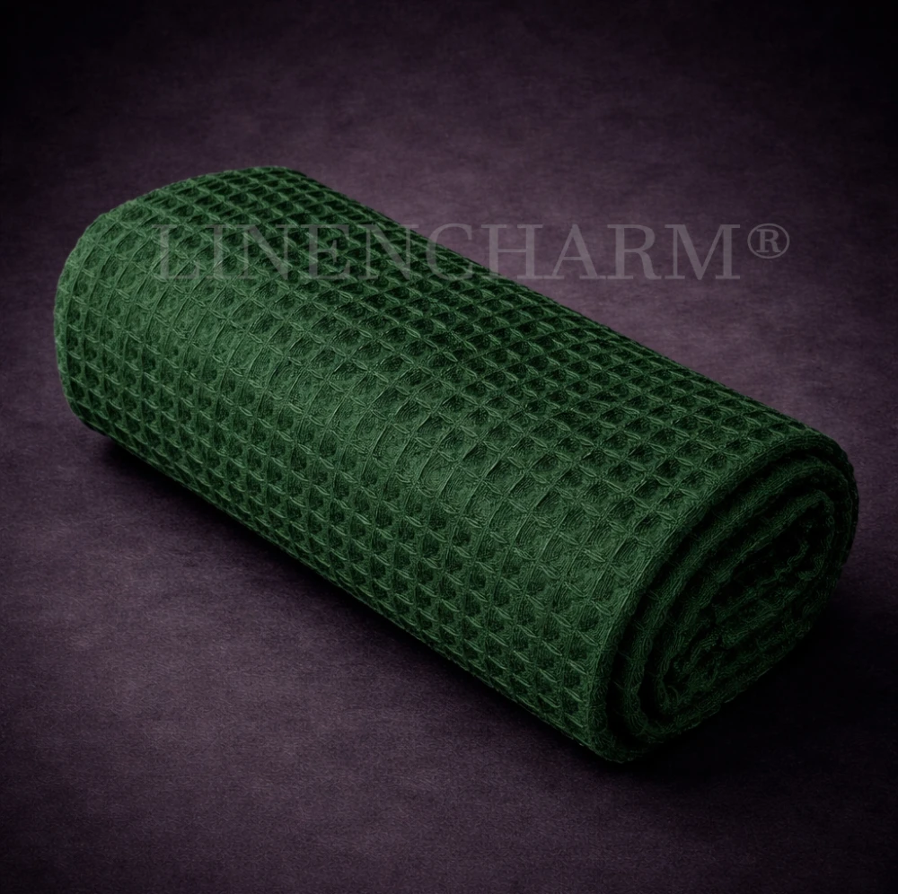 LC Dark GreenTowel LinenCharm 01.jpg