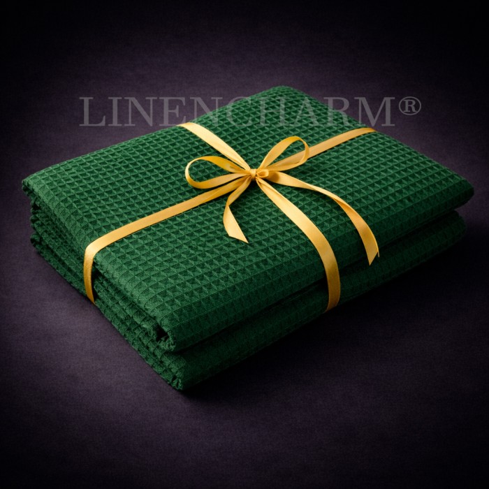LC Dark GreenTowel LinenCharm 02.jpg