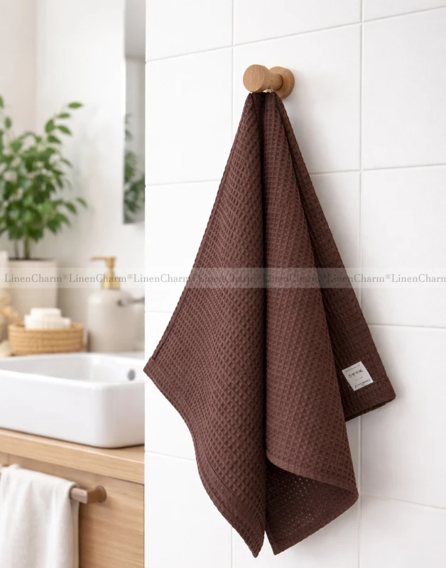 Towel Chocolate LinenCharm TS 01.jpg