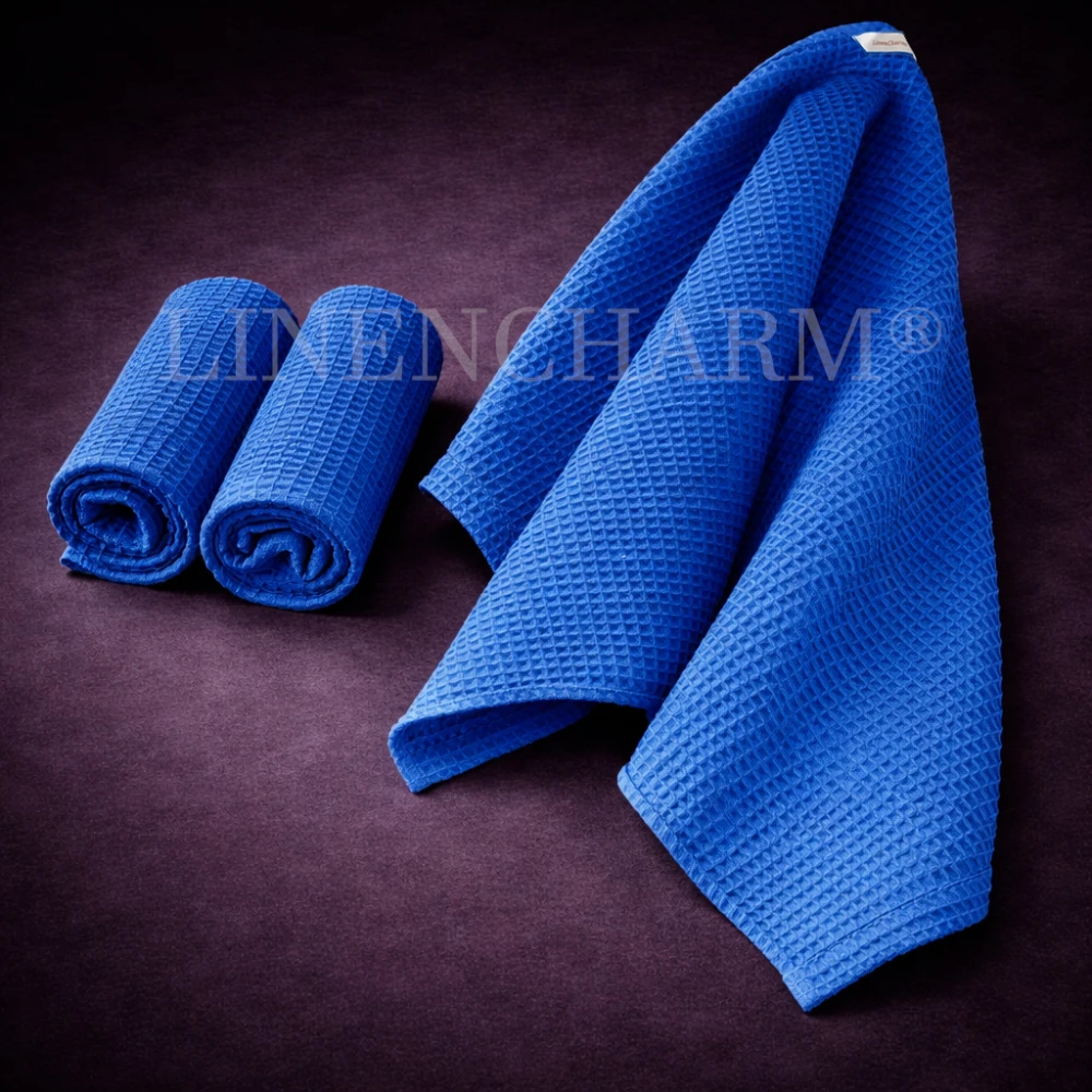 LC Blue Bath Towel LinenCharm 02.jpg