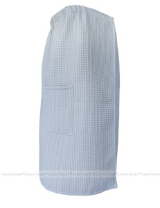 Cotton towel wrap for women light grey LC 02.jpg