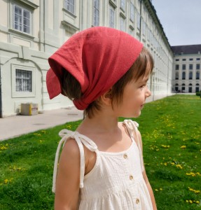 Bandana kids dzieci z gumką LinenCharm.jpg