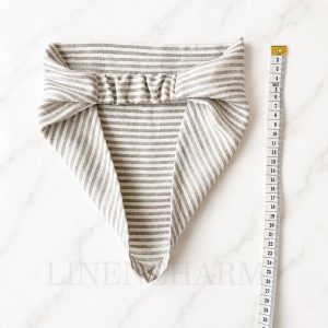 Bandana kids dzieci z gumką LinenCharm 03.jpg