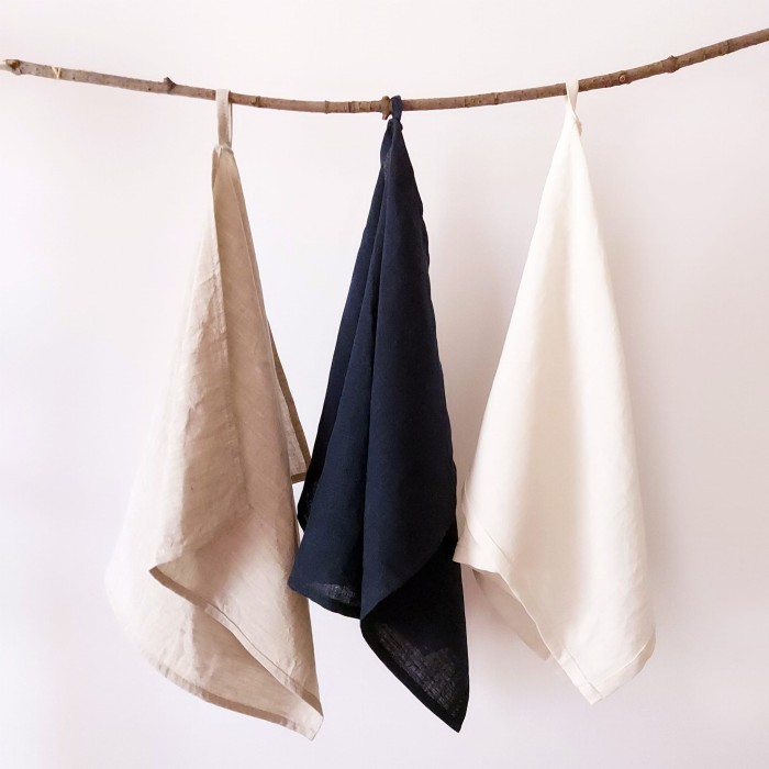 Ręcznik lniany kuchenny, zestaw 3 szt. LINENCHARM