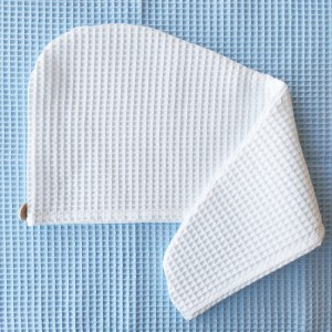 Turban na głowę, Biały | LINENCHARM