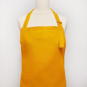 Fartuch lniany żółty 60 x 80 cm | LINENCHARM