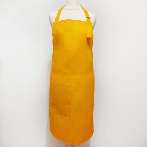 Fartuch lniany żółty 60 x 80 cm | LINENCHARM